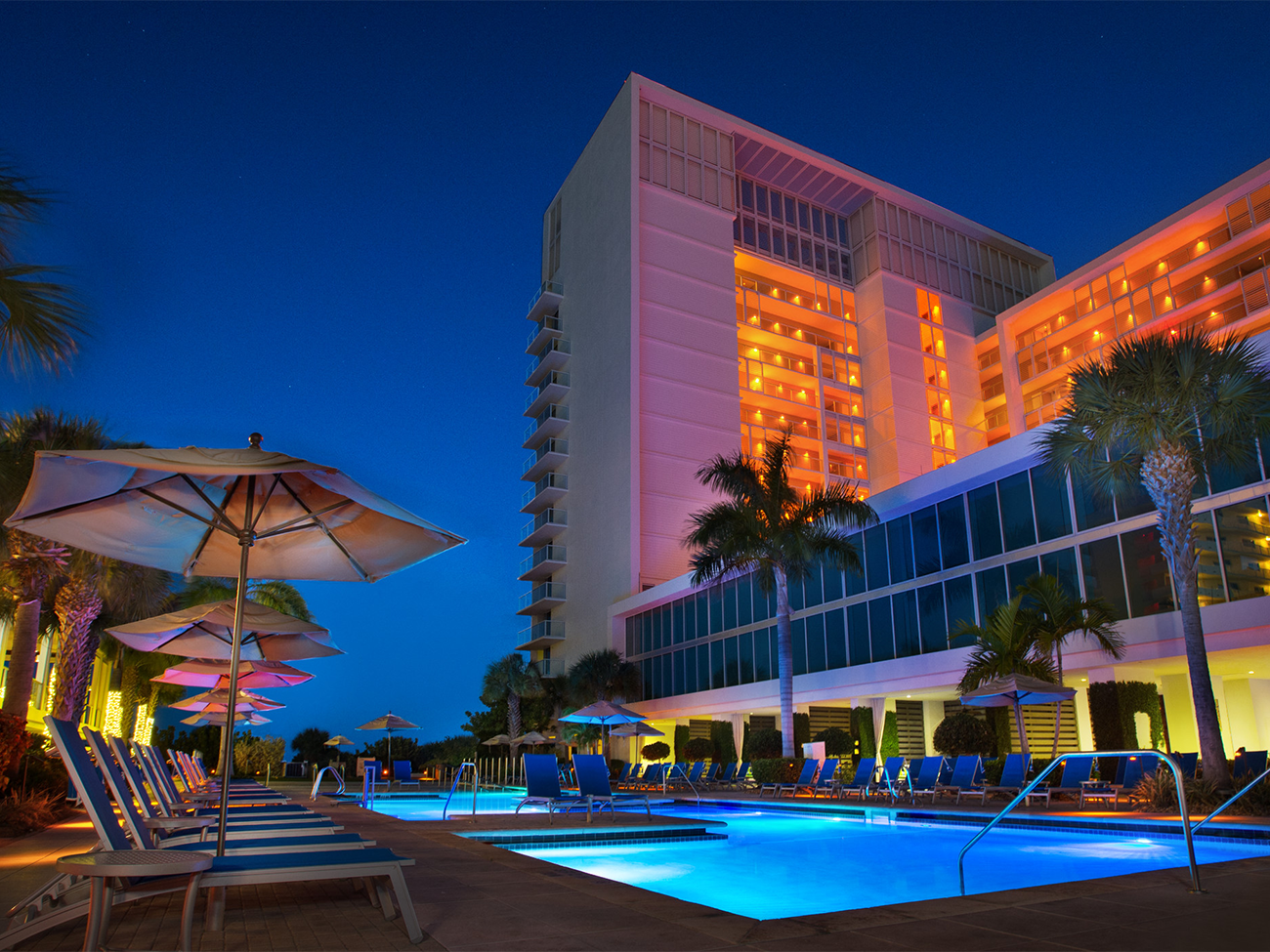 马可岛水晶海岸万豪酒店的图片。